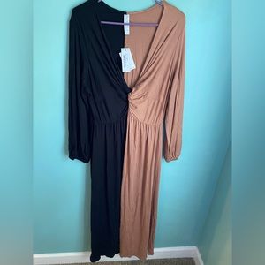 Rachel Pally Black and Beige Dress NWT-Plus Size